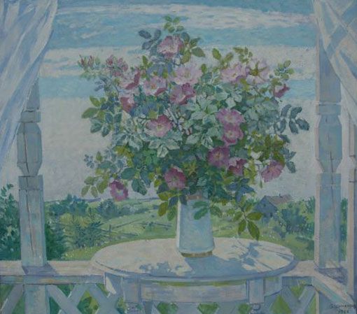 Утренний свет. холст масло, 102х115