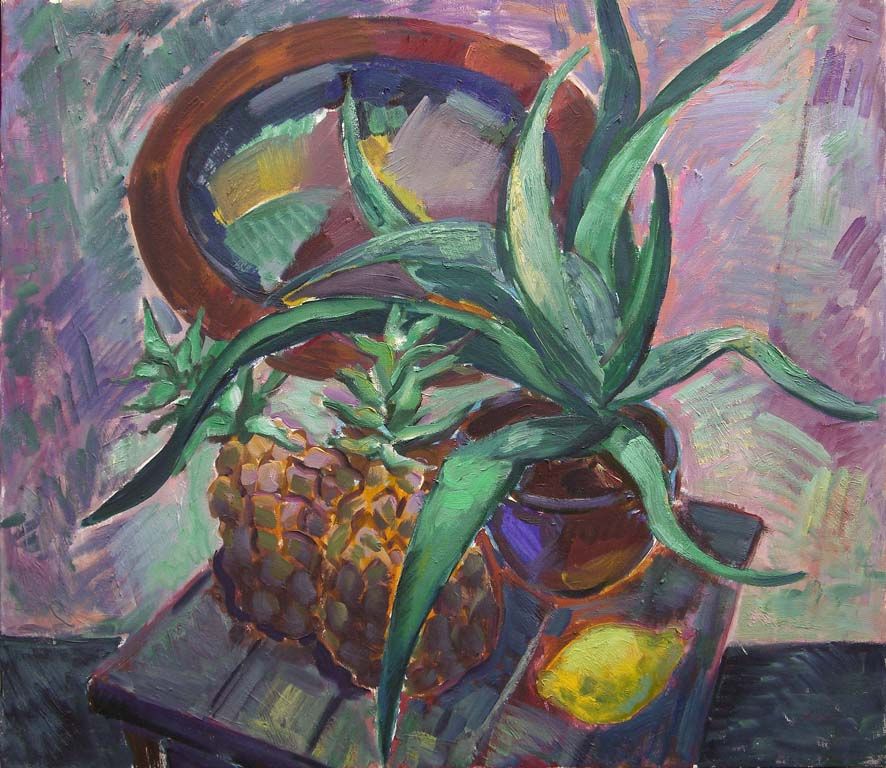 Натюрморт с агавой.