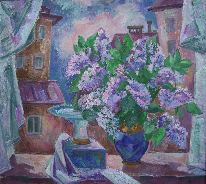 Вечерняя сирень.