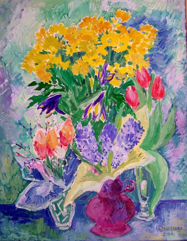 Весенний букет.