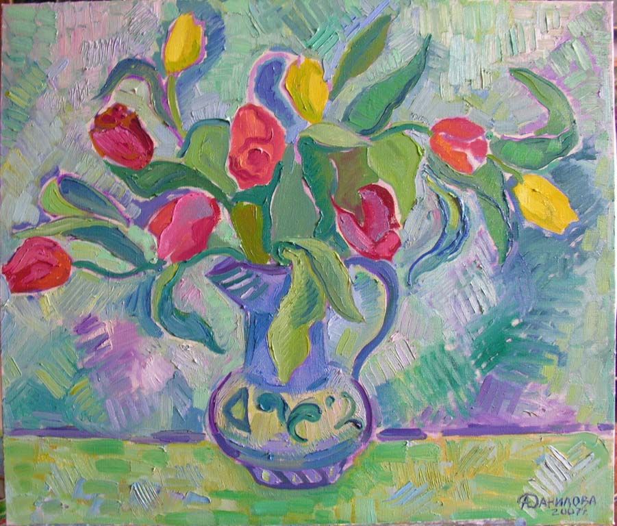 Тюльпаны. Ароматы весны.