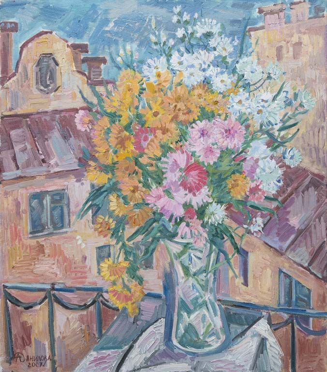 Осень. Золотой букет.