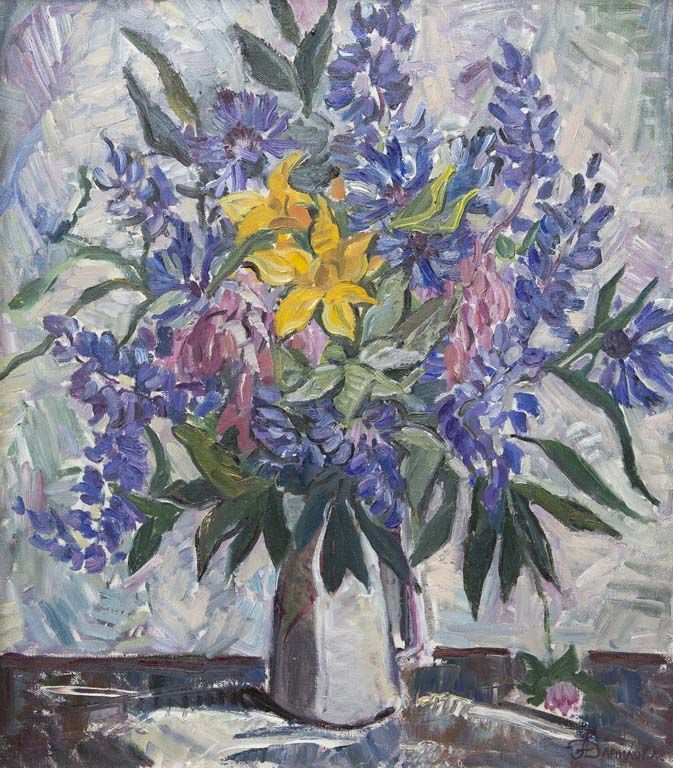 Букет с люпином.