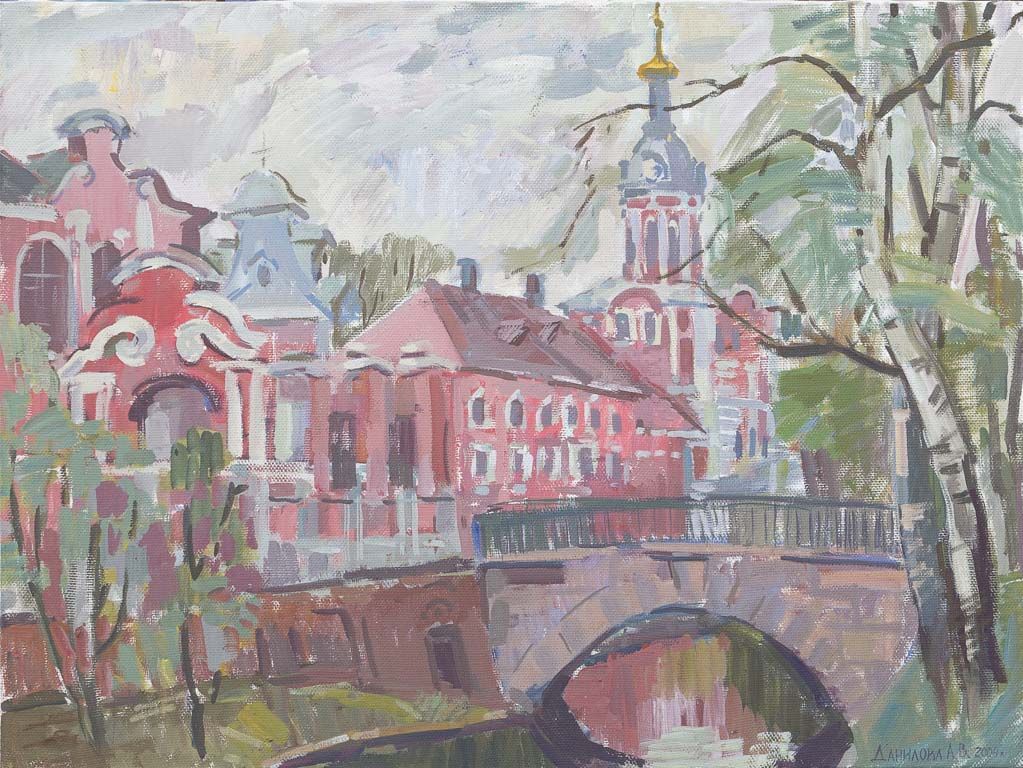 Лавра. Весенний день.